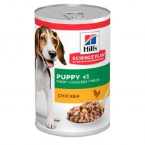 Консерва ​​Hill's Science Plan Puppy для цуценят до 1 року, з куркою, 370 г