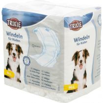 Гігієнічна пов'язка Trixie для собак, білий, 46-60 см, 12 шт