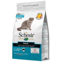 Сухий корм Schesir Cat Adult Fish з рибою, монопротеїновий, для дорослих котів, 400 г