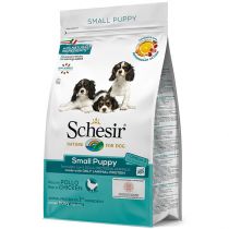 Сухий корм Schesir Dog Small Puppy Chicken для цуценят малих порід, монопротеїновий, з куркою, 2 кг