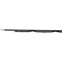 Повідець Trixie Premium довгий, регульований, 3 м х 15 мм, XS-S, чорний