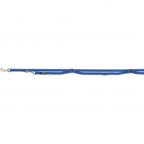 Повідець Trixie Premium довгий, регульований, 3 м х 15 мм, XS-S, синій