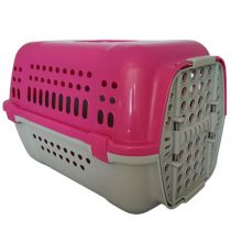 Переноска Animall P 990 для котів і собак, рожева, 49×35×32.5 см