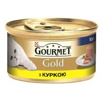 Вологий корм Purina Gourmet Gold для котів, з куркою, 85 г