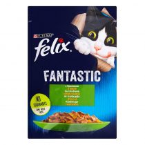 Вологий корм Purina Felix Fantastic для котів, з кроликом, 85 г