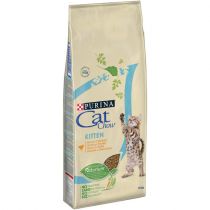 Сухий корм Purina Cat Chow Kitten для кошенят, з куркою, 15 кг