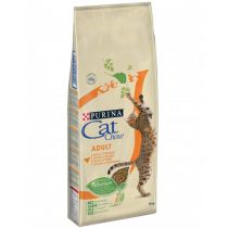 Сухий корм Purina Cat Chow Adult для котів, з куркою та індичкою, 15 кг