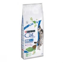 Сухий корм Purina Cat Chow Feline 3 in 1 для котів, з індичкою, 15 кг