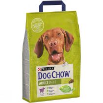 Сухий корм Purina Dog Chow Adult Lamb для дорослих собак, з ягням, 2.5 кг