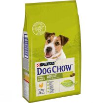 Сухий корм Purina Dog Chow Adult Small Breed для дорослих собак дрібних порід старше 1 року, з куркою, 7.5 кг
