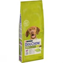 Сухий корм Purina Dog Chow Adult Lamb для дорослих собак, з ягням, 14 кг