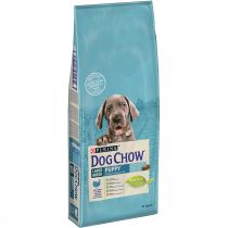 Сухий корм Purina Dog Chow Puppy Large Breed для цуценят великих порід, з індичкою, 14 кг