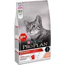 Сухий корм Purina Pro Plan Cat Original Adult Salmon для котів, з лососем, 10 кг