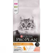 Сухий корм Purina Pro Plan Elegant Adult для котів з чутливою шкірою, з лососем, 10 кг