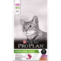 Сухий корм Purina Pro Plan Sterilised Adult для стерилізованих котів, з качкою і печінкою, 10 кг