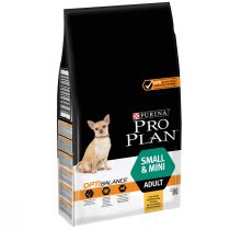 Сухий корм Purina Pro Plan Adult Small&Mini Optibalance для дорослих собак дрібних порід, з куркою і рисом, 3 кг