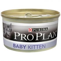 Вологий корм Purina Pro Plan Baby Kitten для кошенят, з куркою, 85 г