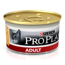 Вологий корм Purina Pro Plan Adult для котів, з куркою, 85 г