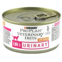 Консерва Purina Pro Plan Veterinary Diets Turkey для котів з проблемами сечостатевої системою, 195 г
