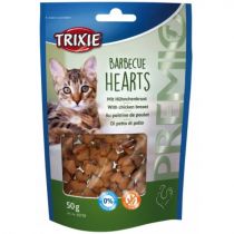 Сердечки барбекю Trixie Premio для котів, з куркою, 50 г