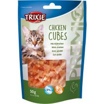 Ласощі Trixie для котів, кубики з куркою, 50 г