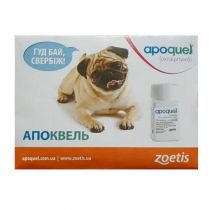 Таблетки Zoetis Апоквель 3,6 мг при дерматите для собак, 20 таблеток