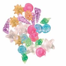 Різнобарвні прозорі черепашки для акваріумів Trixie