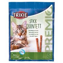 Ласощі Trixie Quadro-Sticks палички з печінкою та птицею, для котів, 5 шт, 25 г
