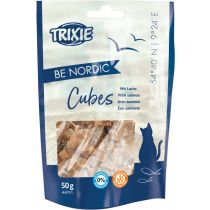 Ласощі Trixie Be Nordic Cubes шматочки з лососем, для котів, 50 г