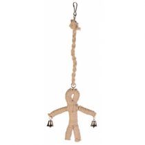 Іграшка-фігурка Trixie, c дзвіночком, для птахів, 16 см