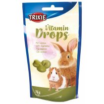 Вітамінні дропси Trixie з овочами, для гризунів, 75 г
