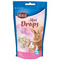 Ласощі Trixie Mini Drops йогурт, для гризунів, 75 г