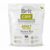 Сухий корм Brit Care Adult Small Breed Lamb&Rice, для собак до 10 кг, з ягням і рисом, 1 кг