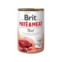 Консерви Brit Paté&Meat Dog, для собак, з яловичиною, 400 г