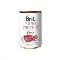 Консерви Brit Mono Protein Dog, для собак, з ягням, 400 г