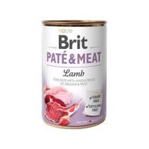 Консерви Brit Paté&Meat Dog, для собак, з ягням, 400 г