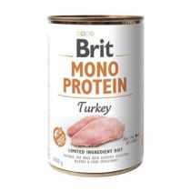 Консерва Brit Mono Protein Dog, для собак, з індичкою, 400 г