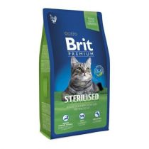 Сухий корм Brit Brit Premium Cat Sterilized, для стерилізованих котів, з куркою, 8 кг