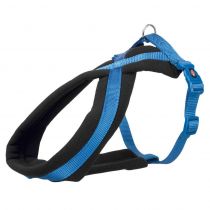 Шлея Trixie Premium, для собак, 35-50 см, 20 мм, синій