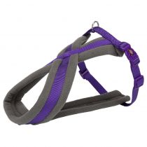 Шлея Trixie Premium для собак, розмір S-M, з флісовою підкладкою, фіолетовий, 20 мм, 40-70 см