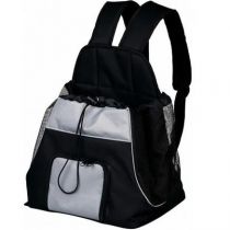 Рюкзак-переноска Trixie Tamino для собак, чорно-сірий, 32×37×24 см