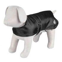 Накидка Trixie - Orleans утеплена з світлоповертачем, для собак, 80 см, чорний