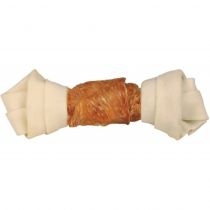 Жувальна кістка вузлами Trixie - Denta Fun з курячим філе, для собак, 18 см, 120 г