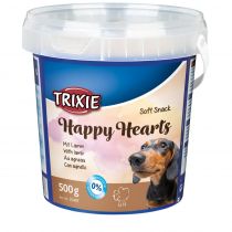 Ласощі Trixie Happy Hearts для собак, ягня з рисом, 500 г