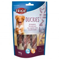 Ласощі Trixie Duckies для собак, качка, 100 г