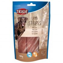 Ласощі Trixie Lamb Stripes для собак, ягня, 100 г