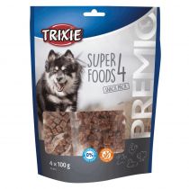 Ласощі Trixie PREMIO 4 Superfoods мікс для собак, курка, качка, яловичина та баранина, 100 г, упаковка 4 шт