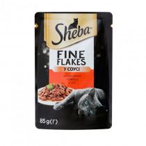 Вологий корм Sheba для котів, з яловичиною в соусі, 85 г