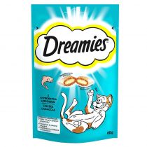 Ласощі Dreamies Chicken для котів, з лососем, 60 г