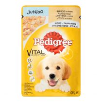 Вологий корм Pedigree для цуценят, курка в желе, 100 г